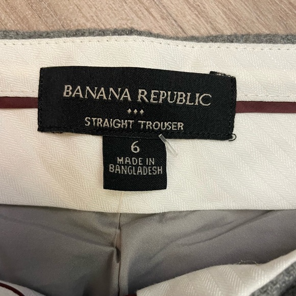 Banana Republic Straight Trouser NWT - Picture 2 of 14